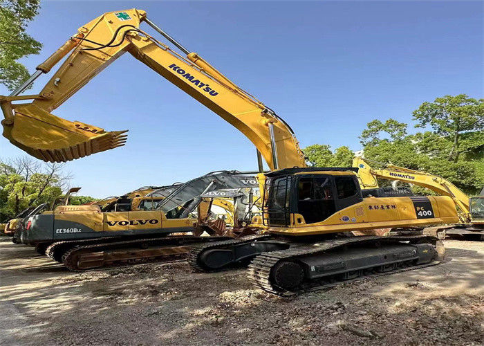 تقريباً جديدة اليابان استخدمت آلة الحفر الزحفية آلة تجديد كوماتسو pc 400-7 الحفر للبيع