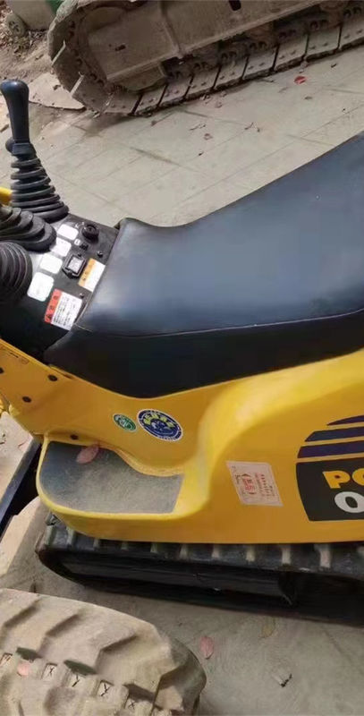 معدات حركة الأرض المستعملة الحفرة الزحفية 0.3 طن حفرة صغيرة عالية الجودة كوماتسو pc 01