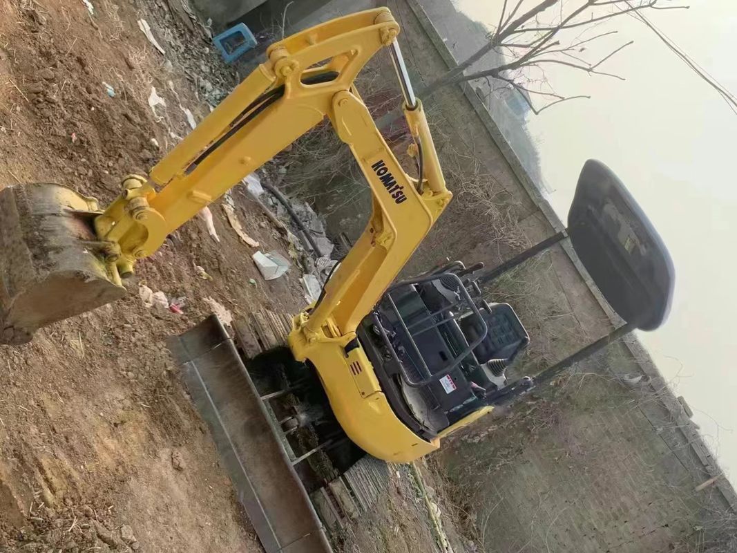 معدات حركة الأرض المستعملة الحفرة الزحفية 2 طن حفرة صغيرة عالية الجودة كوماتسو pc 18 MR