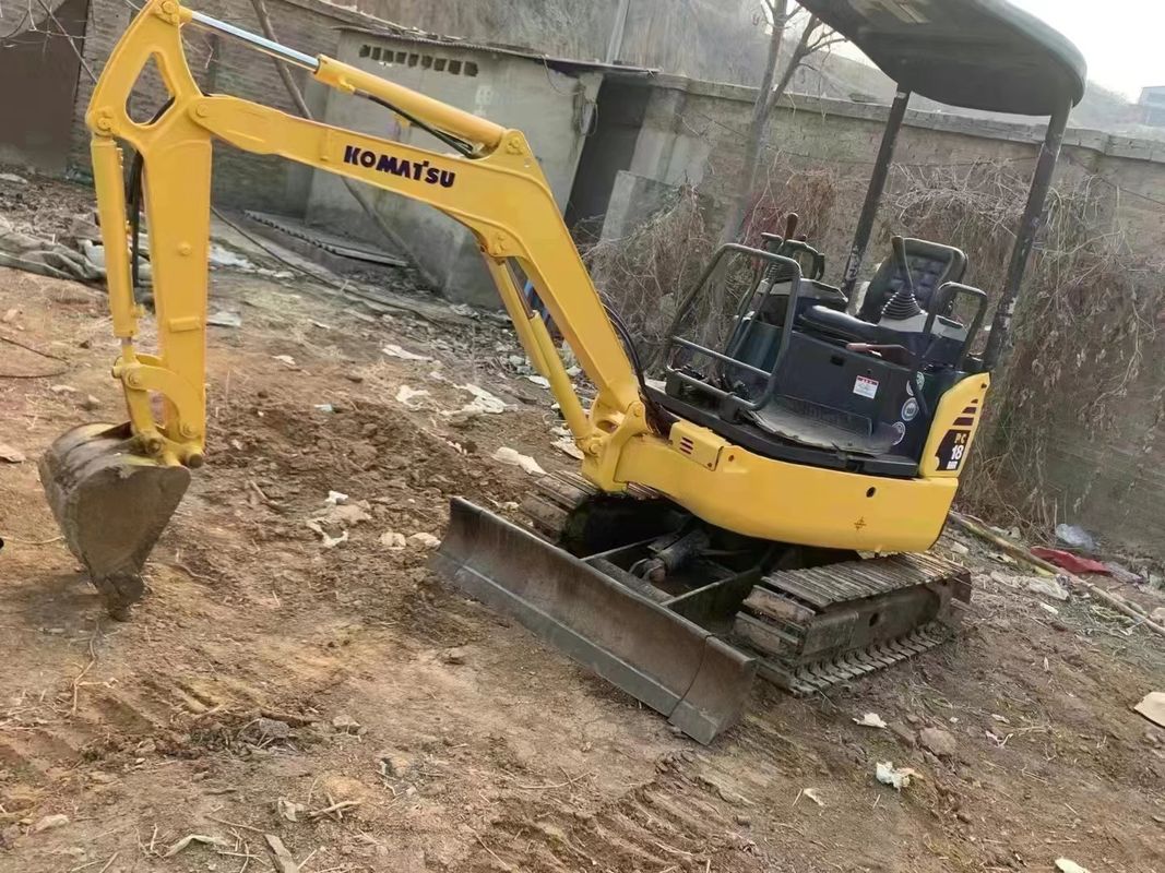 معدات حركة الأرض المستعملة الحفرة الزحفية 2 طن حفرة صغيرة عالية الجودة كوماتسو pc 18 MR