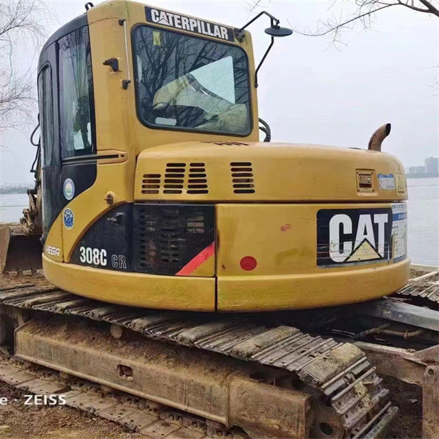 9 طن جاهزة للعمل وذات خبرة مستعملة اليابان المستوردة CAT 308 C في حالة جيدة