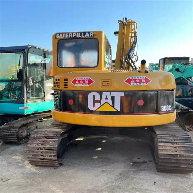 9 طن جاهزة للعمل وذات خبرة مستعملة اليابان المستوردة CAT 308 C في حالة جيدة