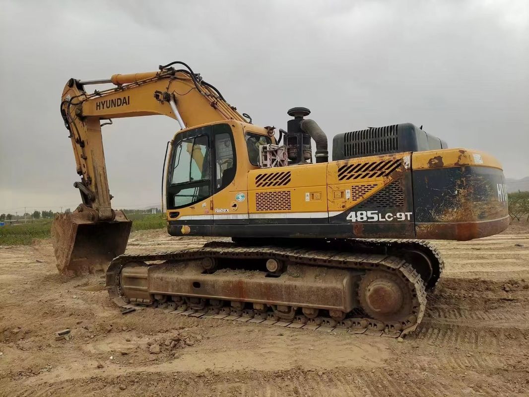48 طن جاهزة للعمل وذات خبرة مستعملة كوريا مستوردة هيونداي 485LC-9 في حالة جيدة
