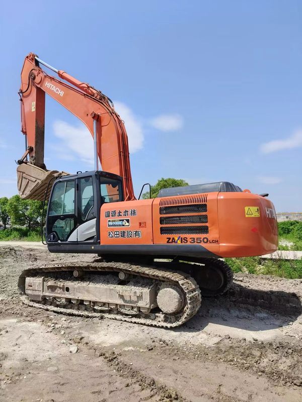 33.5 طن جاهز للعمل وذو خبرة مستعملة اليابان المستوردة هيتاشي ZX 350H-5G في حالة جيدة
