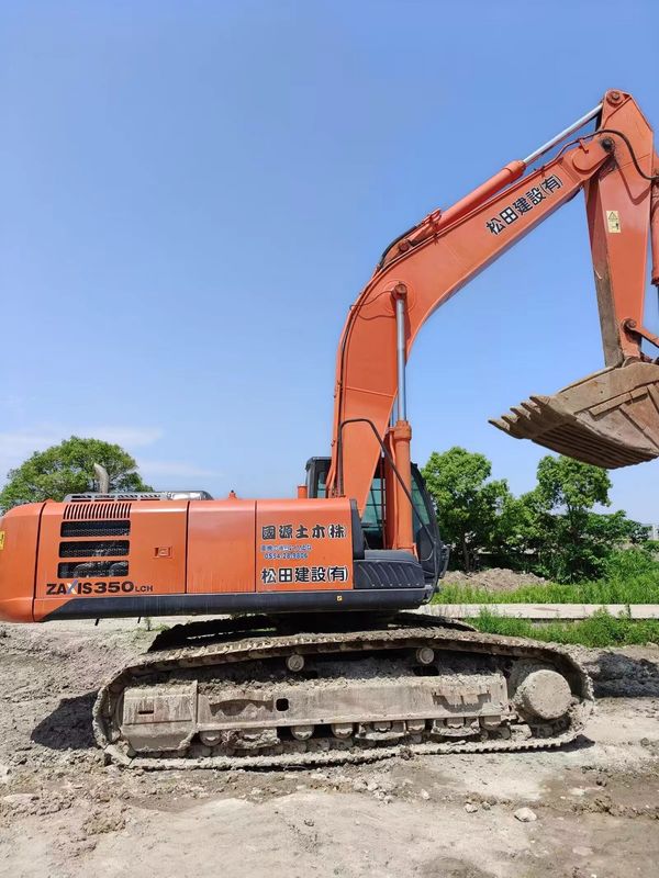 33.5 طن جاهز للعمل وذو خبرة مستعملة اليابان المستوردة هيتاشي ZX 350H-5G في حالة جيدة