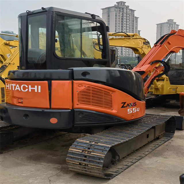 5 طن جاهزة للعمل وذات خبرة مستعملة اليابان المستوردة هيتاشي ZX 50 U-2 في حالة جيدة