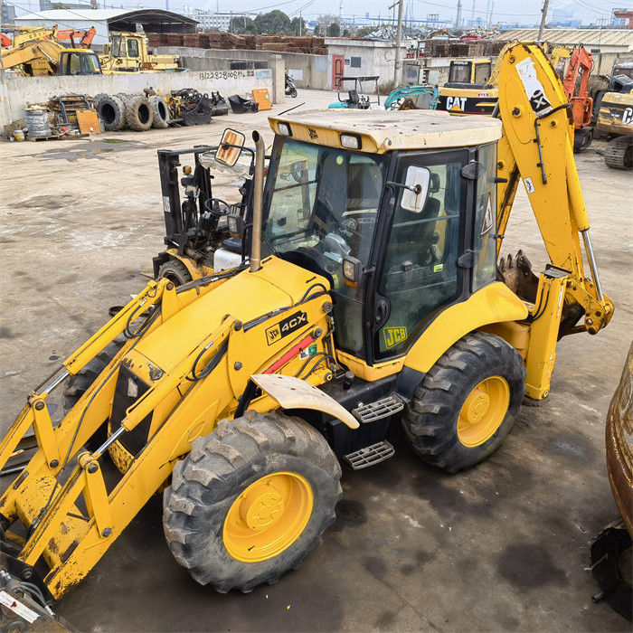 8 طن Jcb 4cx محرك الحفر الحفري المستخدم بريطانيا 8.18t محرك الحمولة المدمجة المستخدمة