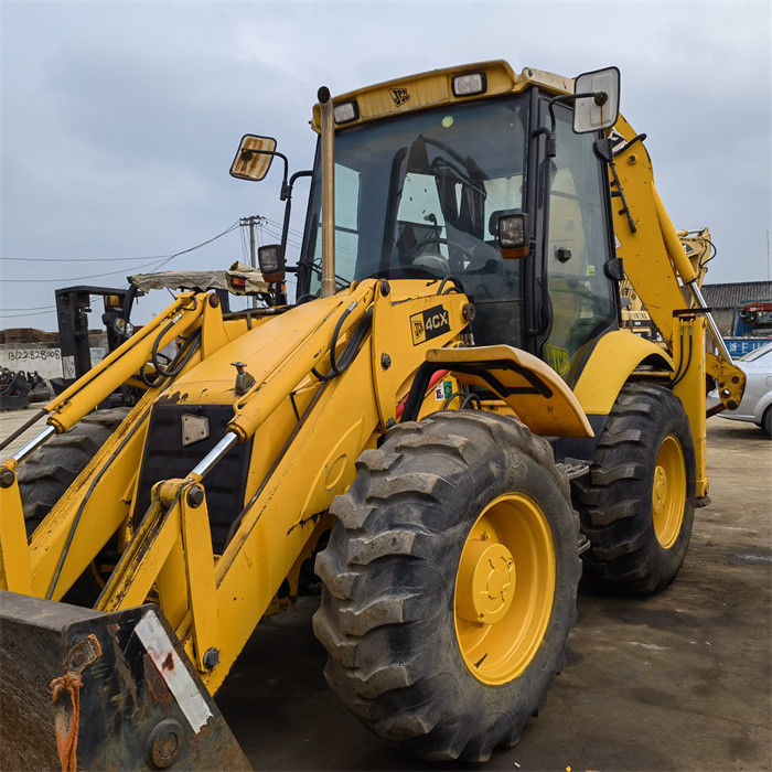 8 طن Jcb 4cx محرك الحفر الحفري المستخدم بريطانيا 8.18t محرك الحمولة المدمجة المستخدمة