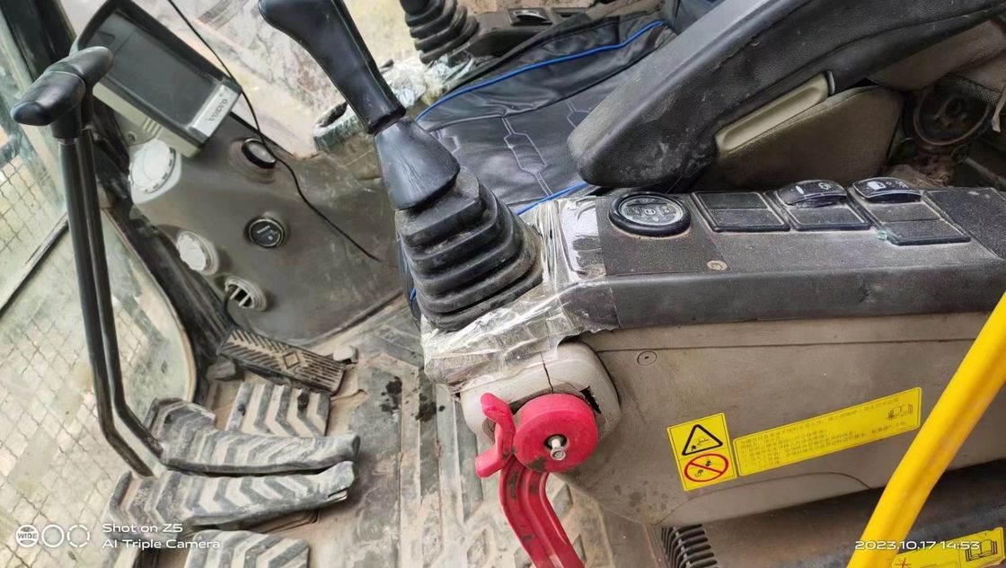 السويد استوردت عالية الجودة فولفو EC350DL الزحف حفر آلة مستعملة جديدة تقريبا