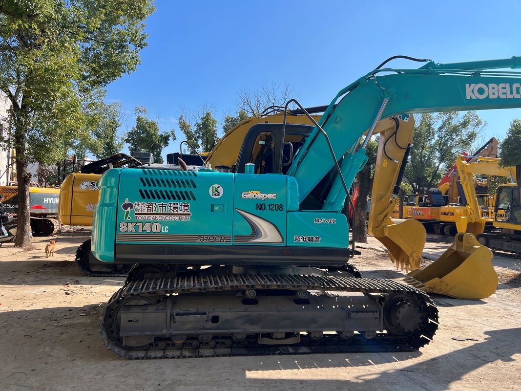 حفرة مستعملة Kobelco Sk140lc 8 كراول حفرة رافعة الوزن 13.3t