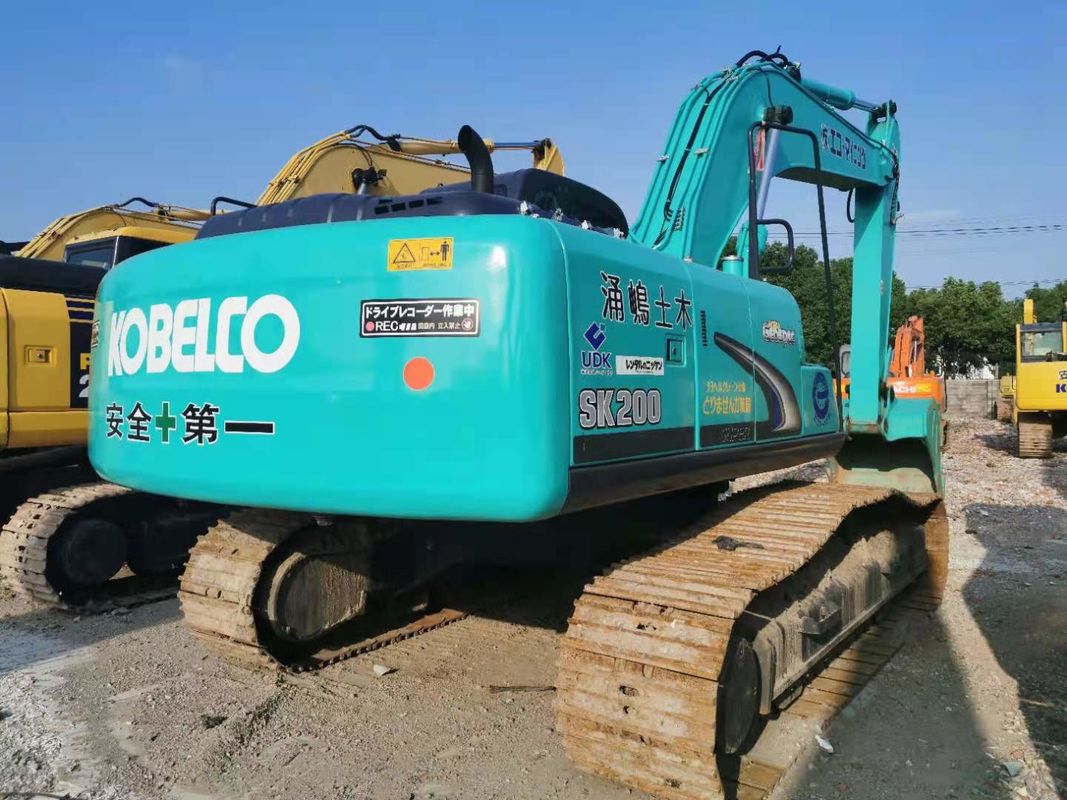 الحفارات المستحوذ عليها Kobelco Sk200 8 Super X Yn12 الوزن 21.8t 118kW قوة المحرك