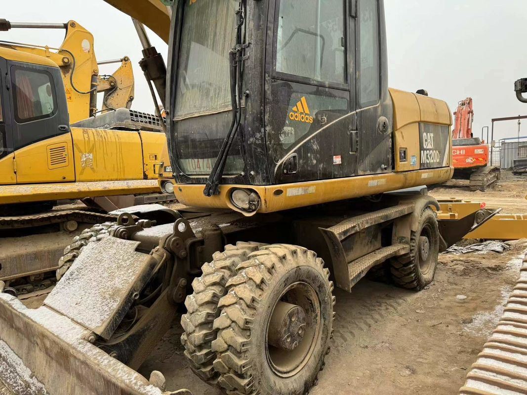 90% كاتربيلر M317D2 محفر عجلات مستعمل بجودة عالية وأفضل أداء للبيع