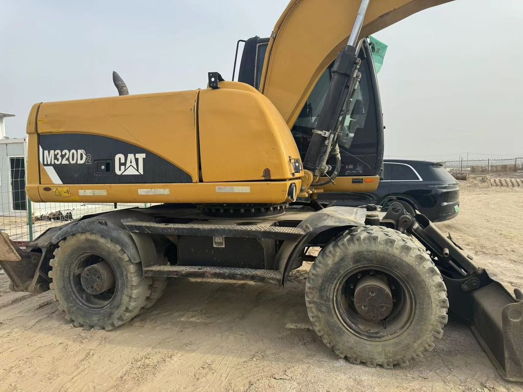 90% كاتربيلر M317D2 محفر عجلات مستعمل بجودة عالية وأفضل أداء للبيع