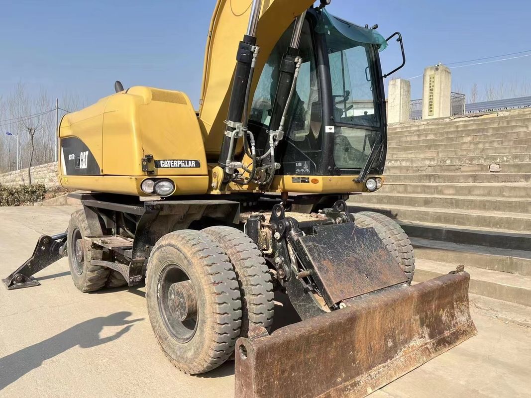 90% كاتربيلر M317D2 محفر عجلات مستعمل بجودة عالية وأفضل أداء للبيع