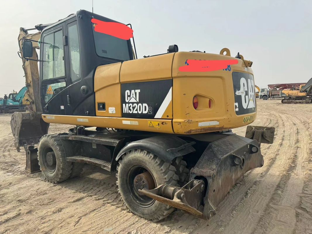 90% كاتربيلر M317D2 محفر عجلات مستعمل بجودة عالية وأفضل أداء للبيع