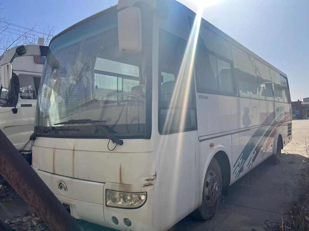 حافلة مستعملة ذات 40 مقعداً ذات جودة عالية صُنعت في الصين حافلة يوتونغ مع ضمان لمدة عام