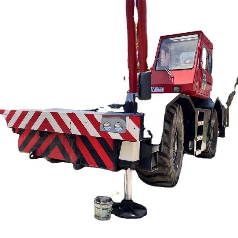 139.8kw قوة إجمالية Tadano TR-500EX رافعة مستعملة بقدرة 50 طن و 250L سعة الوقود