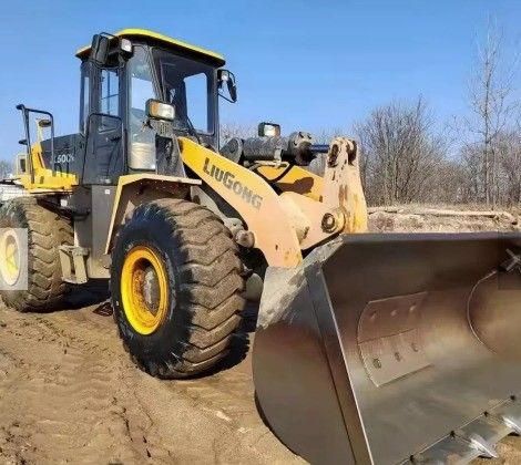 2019 محملة نهاية الأمامية Liugong ZL50CN نوع العجلات الآلات المستخدمة ل 5 طن الأرض