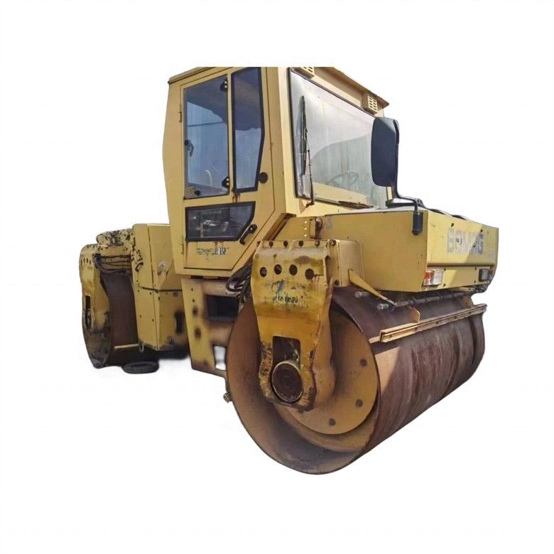 10 طن الوزن التشغيلي المستخدم BOMAG BW 202 AHD-2 عجلة الطريق والأداء مضمون