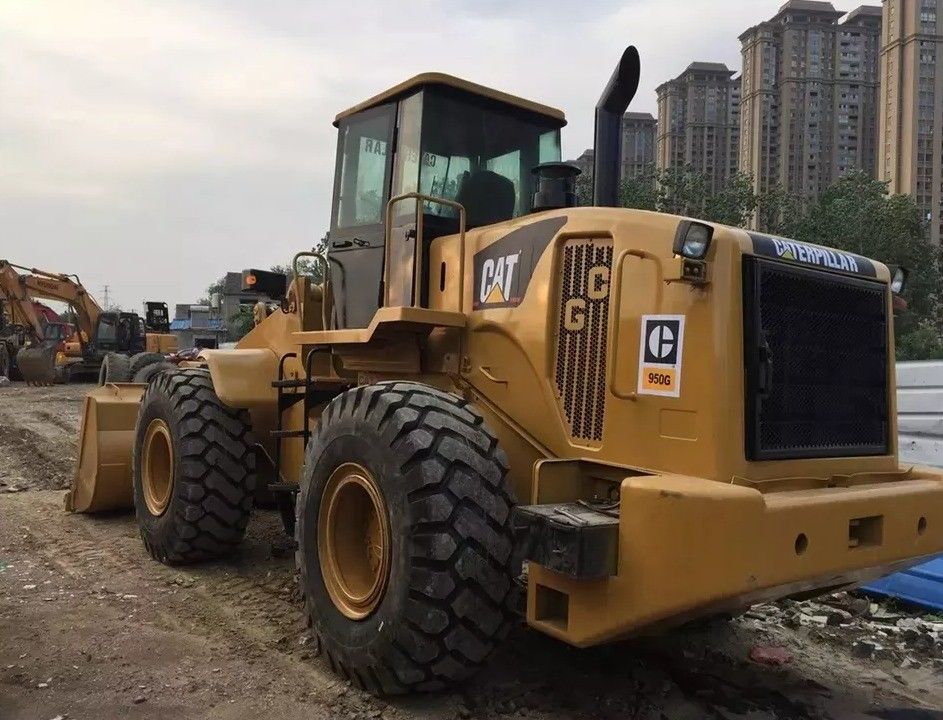 إفراغ السجل 5 طن يدويا اليابان كاتربيلر 950G محمولة مستعملة كات 950 محمولة عجلات يدوية