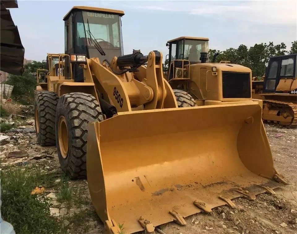 إفراغ السجل 5 طن يدويا اليابان كاتربيلر 950G محمولة مستعملة كات 950 محمولة عجلات يدوية