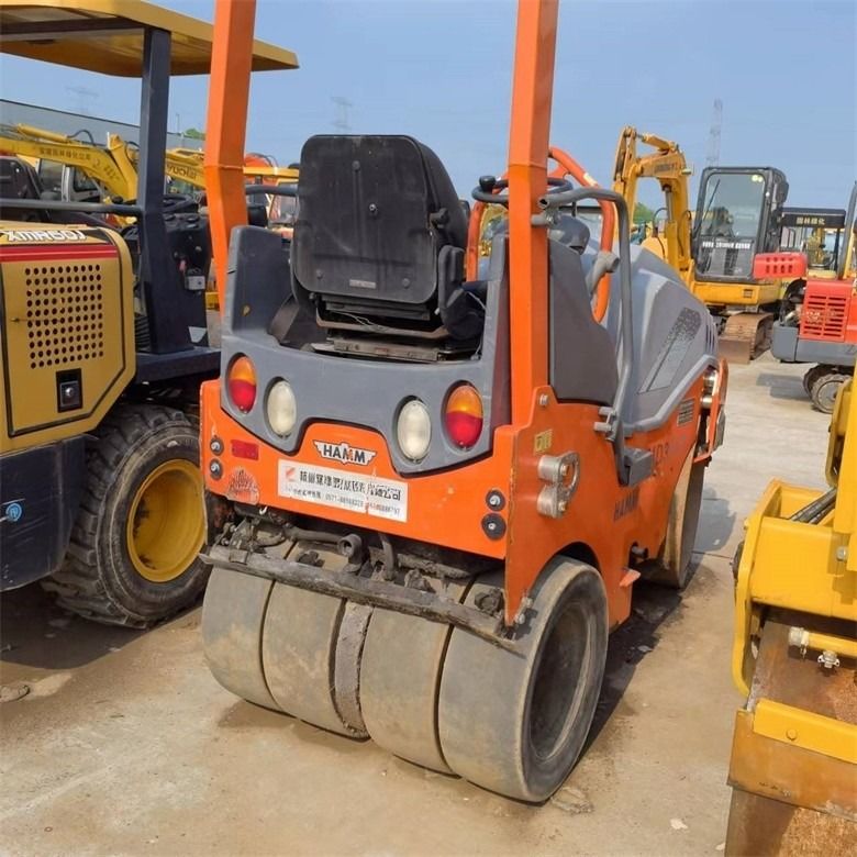 2.5 طن المستخدمة هام رولر المكثف HD35VT في اللون الأصلي مع قوة إثارة من 28KN