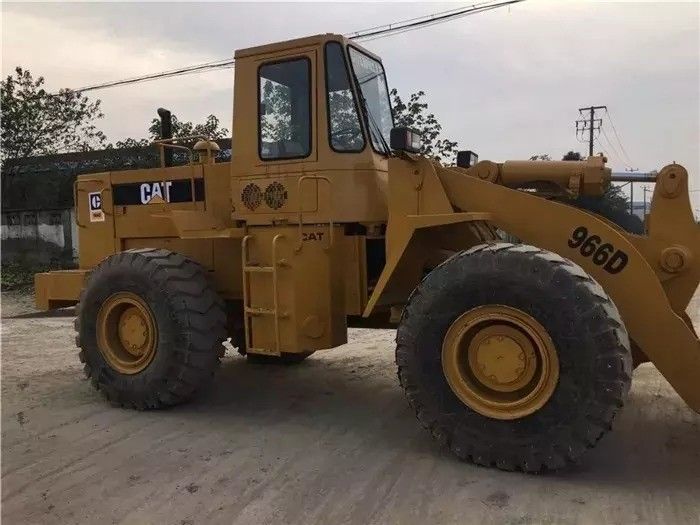 محمولة من نوع Cat 966D اليابانية ذات الطاقة العالية في حالة جيدة للعمل الثقيل