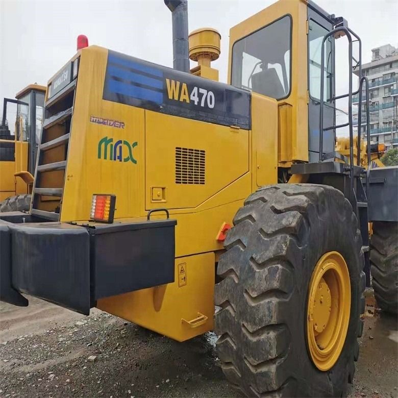 صناعة اليابان WA420-3 3.5cbm 6t مستعمل كوماتسو عجلات محملة لعمليات تحريك الأرض