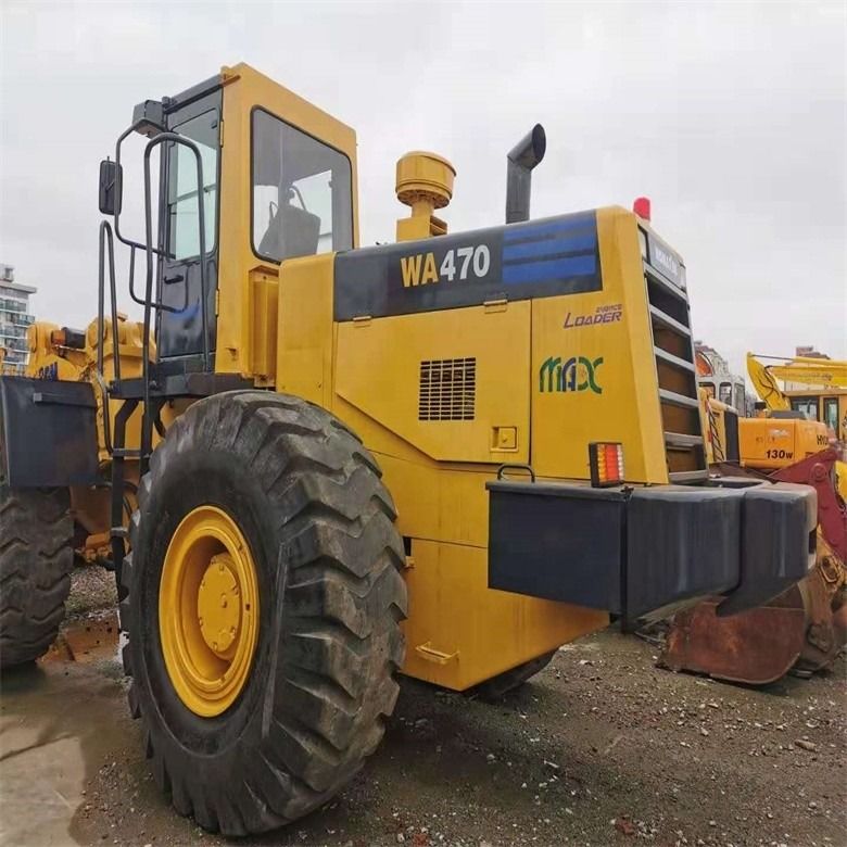 صناعة اليابان WA420-3 3.5cbm 6t مستعمل كوماتسو عجلات محملة لعمليات تحريك الأرض