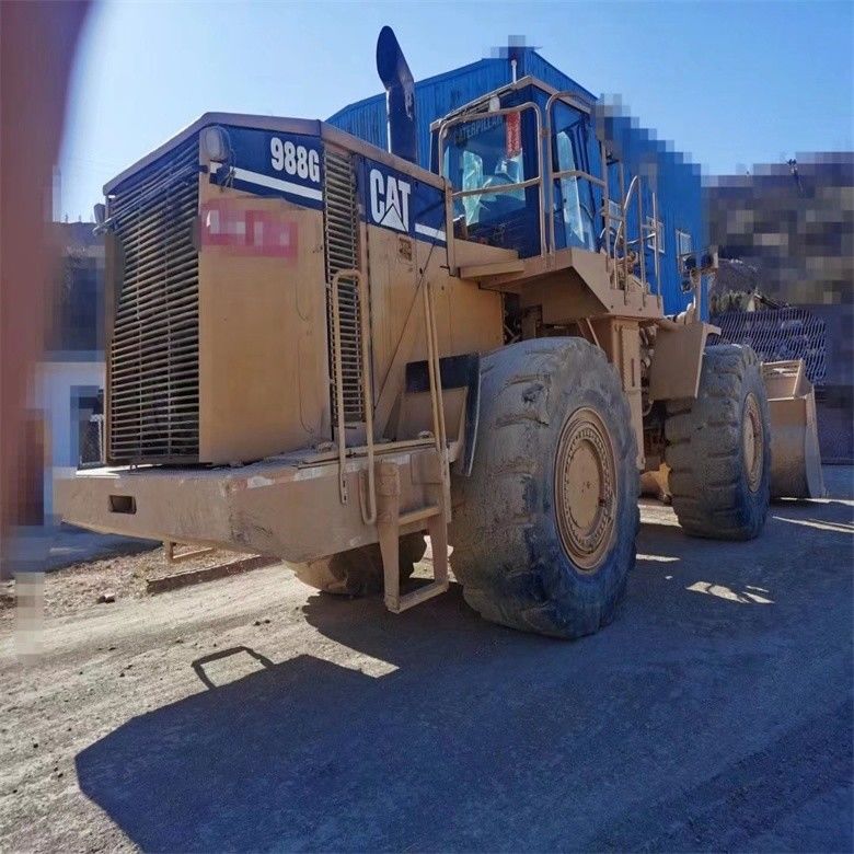 المستخدمة كاتربيلر CAT 988G 988 50 طن شاحن عجلات مع الحد الأقصى. ارتفاع التفريغ 4.46m