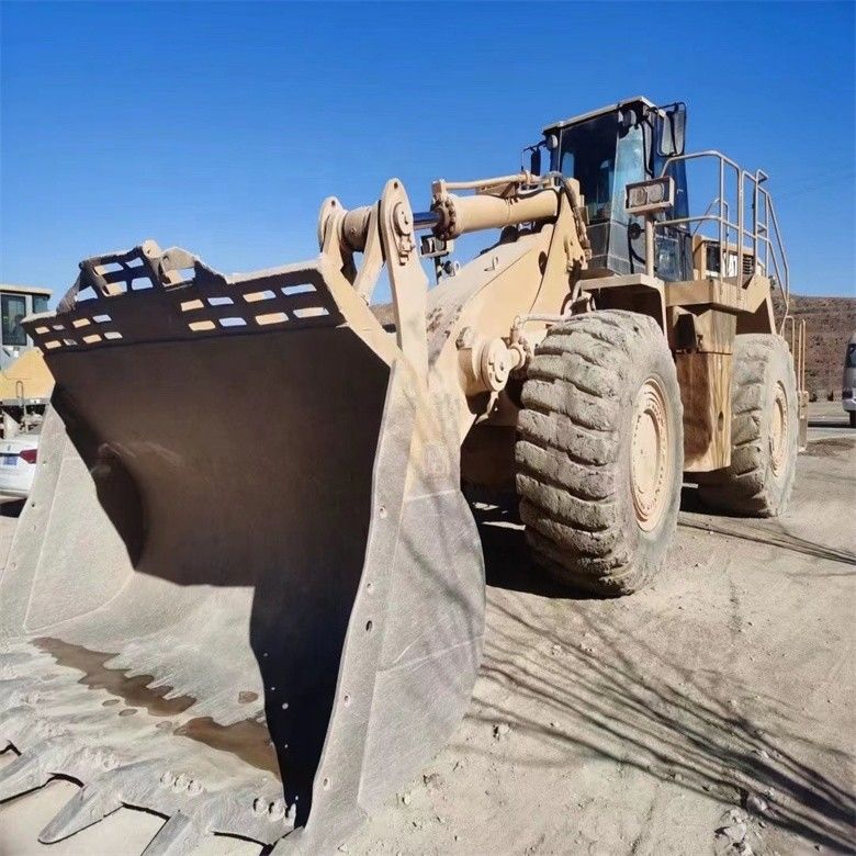 المستخدمة كاتربيلر CAT 988G 988 50 طن شاحن عجلات مع الحد الأقصى. ارتفاع التفريغ 4.46m