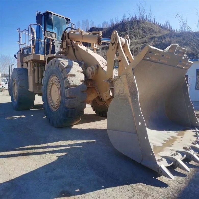 المستخدمة كاتربيلر CAT 988G 988 50 طن شاحن عجلات مع الحد الأقصى. ارتفاع التفريغ 4.46m