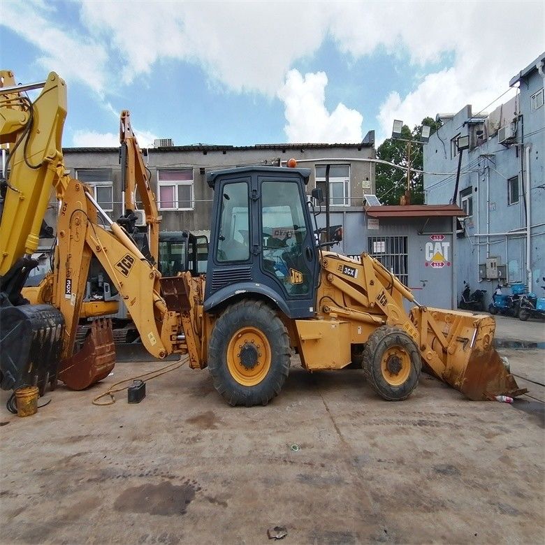 مضخة هيدروليكية أصلية مستعملة JCB 3CX محمول الحفر الخلفي 6.07 طن الحمولة الاسمية في حالة جيدة