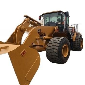 24 طن محمولات عجلات CAT 966h مستعملة مع ساعات عمل منخفضة أصلية مصنوعة في اليابان