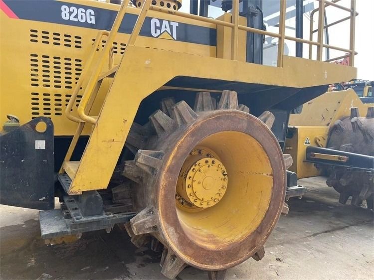 اليابان صنعت CAT 826G مصغرة CAT الأصلية مع محرك DITA 3406 في ساعات عمل قليلة