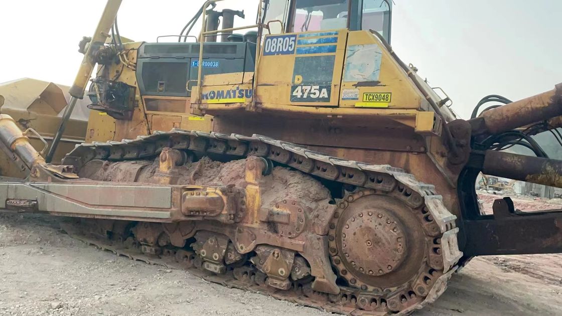 47 طن طرادة مستعملة كوماتسو 475 النوع المتحرك الزاحف طرادة للإنشاء