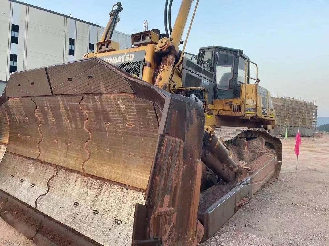 47 طن طرادة مستعملة كوماتسو 475 النوع المتحرك الزاحف طرادة للإنشاء