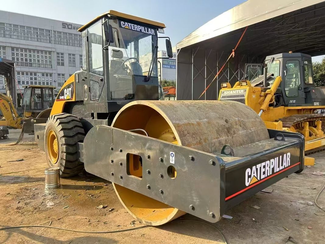 المستخدم CAT CS-683E مكمّل الدوّار الاهتزازي 1.8 ملم عمق 134 كيلوواط قوة المحرك