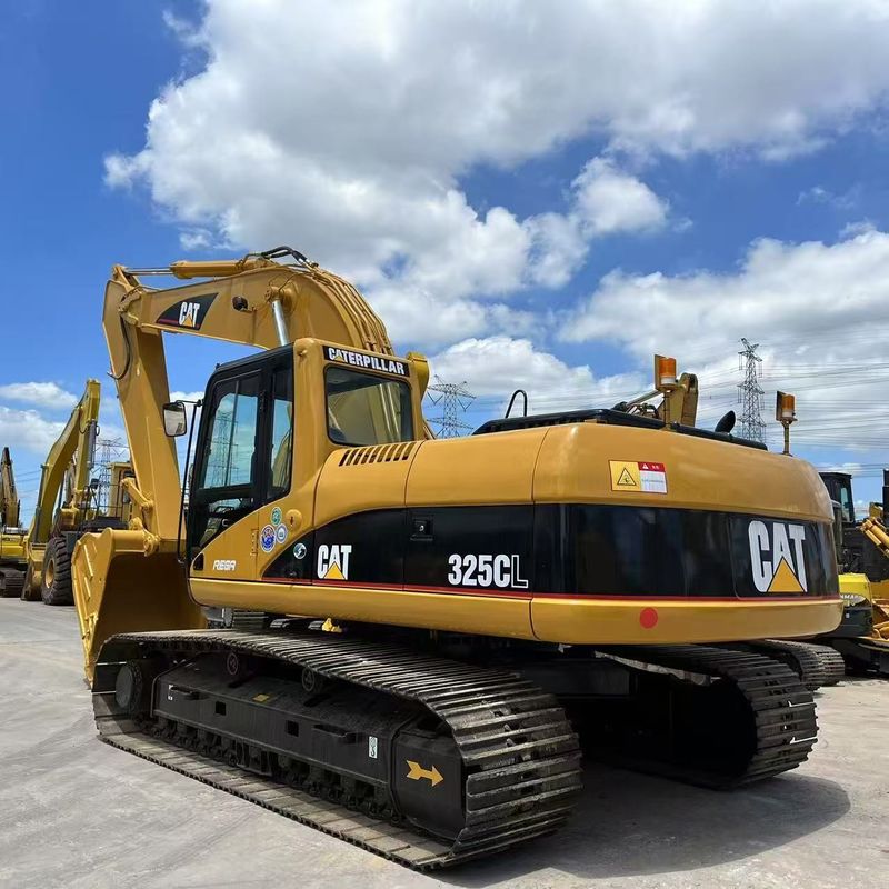 حفرة CAT 325CL مستعملة موثوقة من اليد الثانية كاتربيلر 325CL مع طول النقل 9.6m
