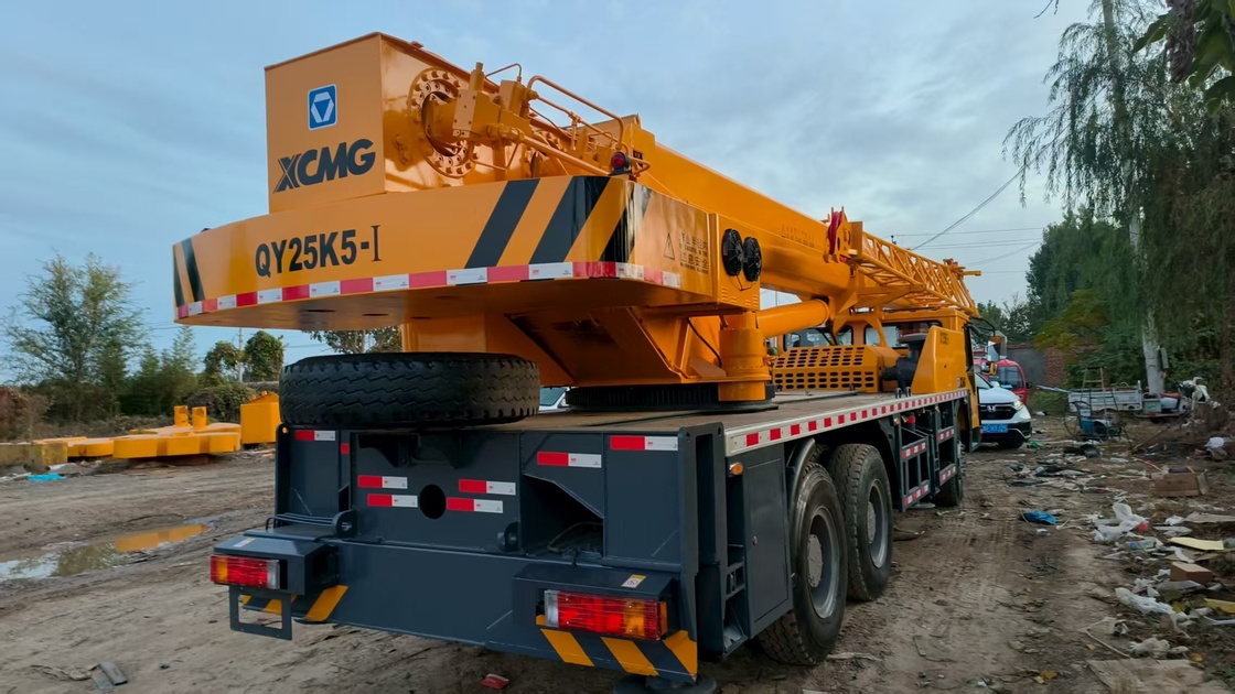 Used XCMG QY25K5 Truck Crane for Sale | 25 Ton Mobile Crane Exported from China