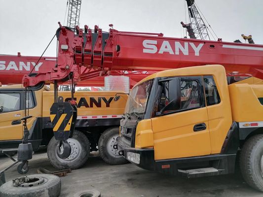 الرافعة المستخدمة SANY STC250H 25 طن الرافعة الهيدروليكية على جميع الأراضي حالة ممتازة