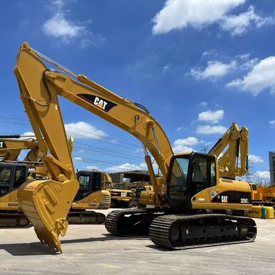 حفرة CAT 325CL مستعملة موثوقة من اليد الثانية كاتربيلر 325CL مع طول النقل 9.6m